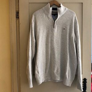 Brand new quarter zip Tommy Hilfiger sweater.